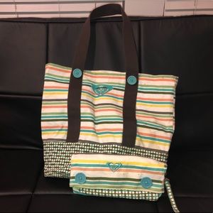 Roxy Tote Bag with match wallet